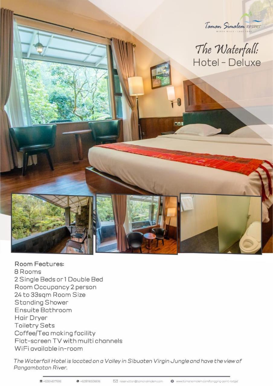 Chambre Double ou Lits Jumeaux de Luxe Waterfall